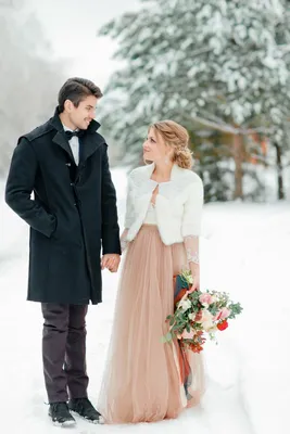 Свадебные краски зимы: Фото невесты для загрузки в различных форматах
