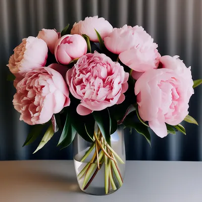 Фотка нежно розовых пионов, идеальных для декорации
