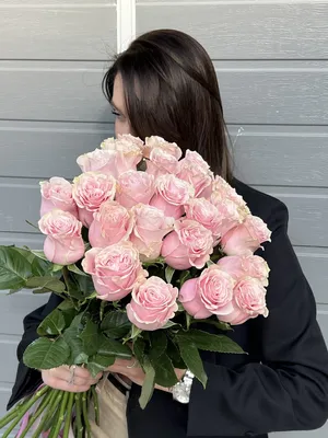 Фото нежных розовых роз для вдохновения