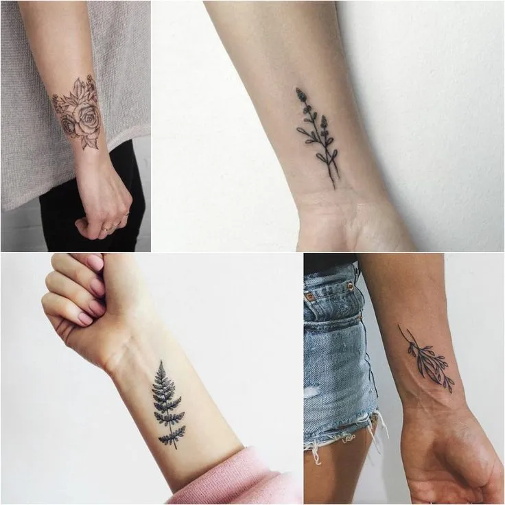 ТОП-5 идей цветных татуировок для девушек, которым нравятся нежные тату