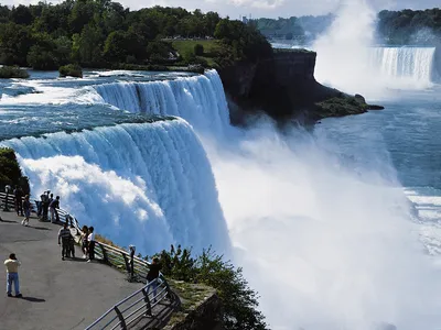 Уникальные фоны с водопадом Ниагара - выберите свой размер