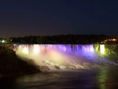 Ниагарский водопад в Full HD разрешении