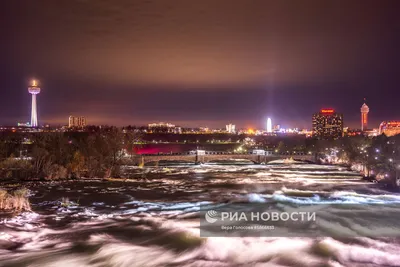 Картинка Ниагарского водопада в 4K разрешении