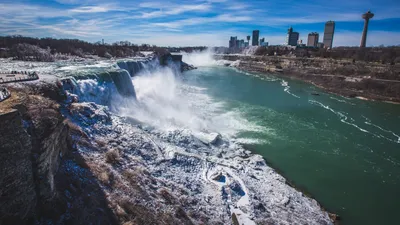 Удивительная картинка водопада Ниагара