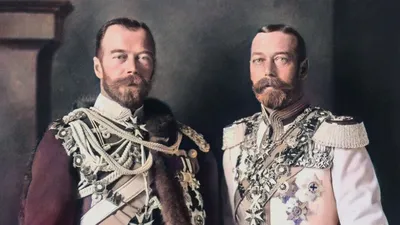 Николай 2 И Георг 5  фото