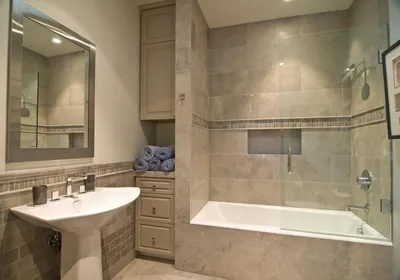 Фото ванной комнаты с классическим стилем
