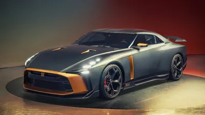 Картинки Nissan GT-R 2023 в сером цвете