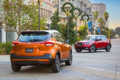 Nissan Kicks 2023 на фото в движении