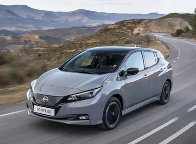 Свежие изображения Nissan Leaf 2023