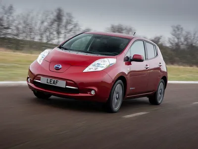 Фото Nissan Leaf 2023 в высоком разрешении