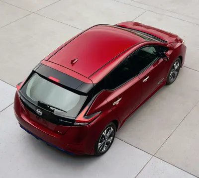 Фотографии Nissan Leaf 2023 с новым дизайном