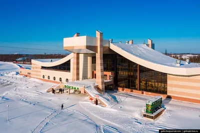 Зимний городской фоторепортаж: Нижневартовск