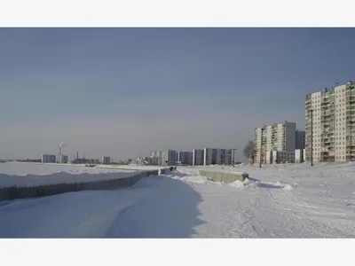 Зимняя красота: Фотографии города под снегом