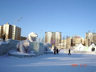 Зимний взгляд на Нижневартовск: Фотографии города