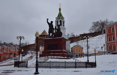 Волшебство снега и архитектуры: Изображения Нижнего Новгорода зимой