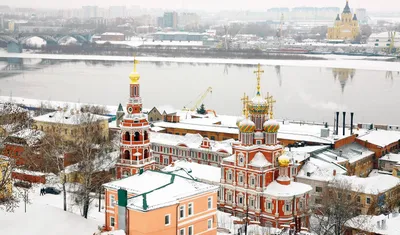 Импозантные виды: Фото Нижнего Новгорода в холодное время года