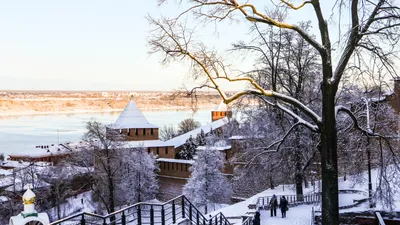 Исследуйте красоту сезона: Фотографии Нижнего Новгорода зимой