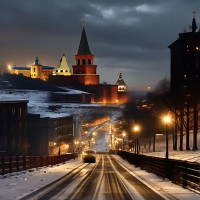 Отражение холода и красоты: Фотографии зимнего Нижнего Новгорода