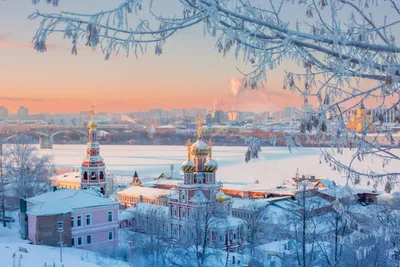 Зимний взгляд на город: Лучшие изображения Нижнего Новгорода