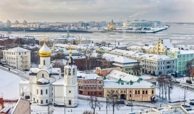 Зимние чудеса Нижнего Новгорода: Смотрите великолепные фотографии
