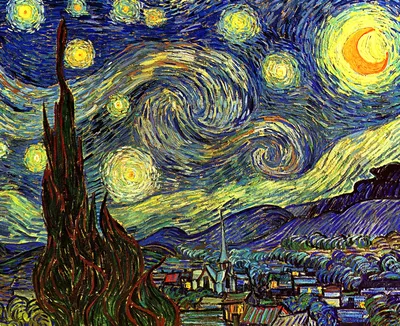 Изображения Ночи ван Гога: погружение в мир художника.