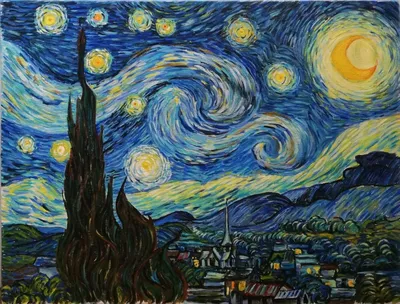 Изображения Ночи ван Гога: воплощение гениальности художника.
