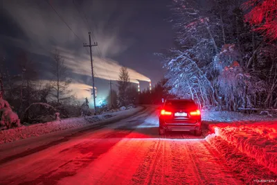 Леденящий взгляд: Ночные фото зимы в высоком разрешении