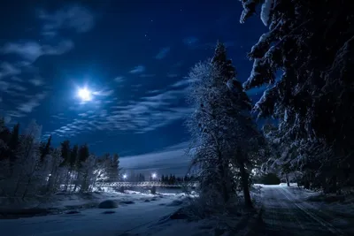 Магия зимнего неба: Фотографии, захватывающие дух
