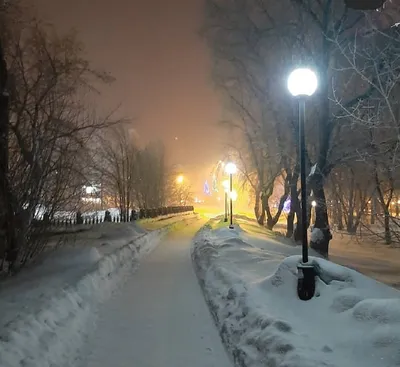 Фотографии ночной зимы: Волшебство и красота