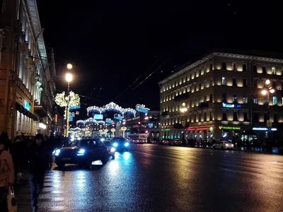 Ночные Картины Петербурга: Зимний Взгляд