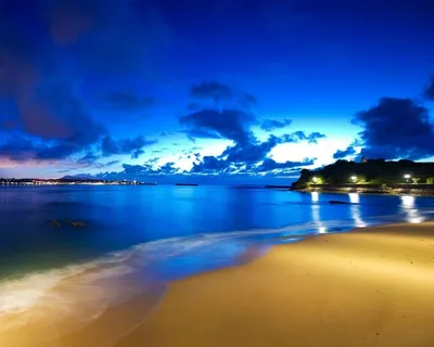 Картинки ночного пляжа для скачивания бесплатно