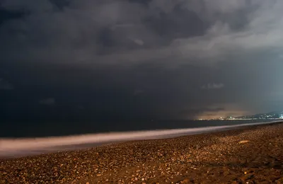 Фотографии ночного пляжа в полном HD качестве