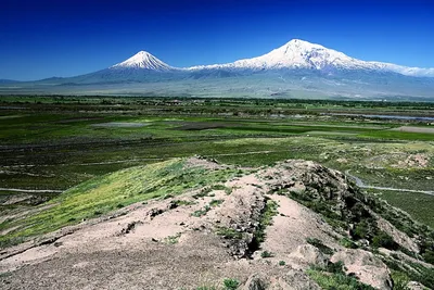 Потрясающая красота: фото с Ноевым ковчегом на горе Арарат