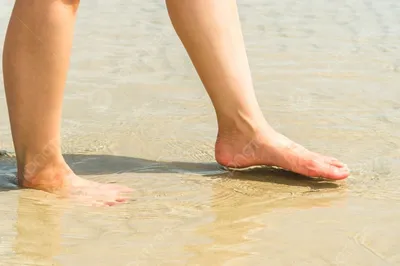Фотографии пляжей с ногами в формате JPG