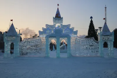 Ноябрьск в декабрьском убранстве: коллекция зимних фотографий