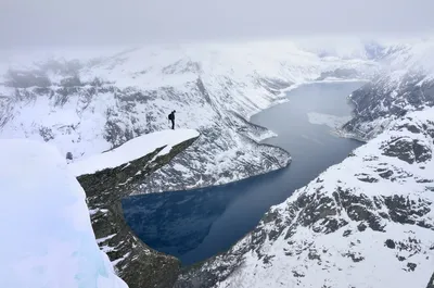 20 Замороженных моментов: Фото Норвежских фьордов зимой