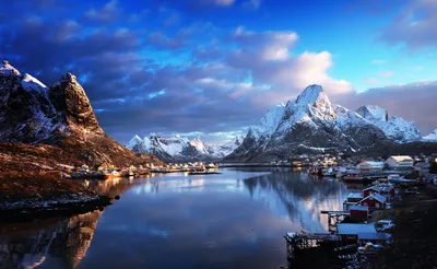 Освежающий мороз: Лучшие фотографии зимних фьордов в Норвегии