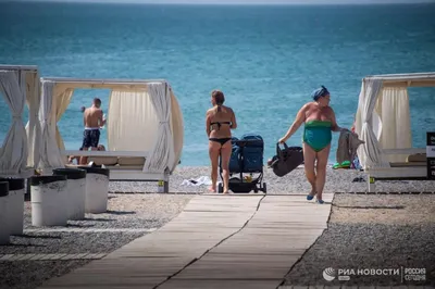 Фото пляжа в Новофедоровке, Крым в хорошем качестве