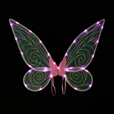 Фото бабочки в новогоднем наряде: Формат PNG