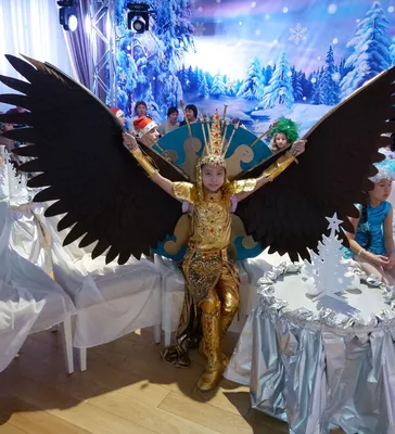 Бабочка в новогоднем костюме: Скачать в формате PNG