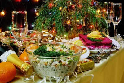 Фото Новогоднего салата елка: Разнообразие форматов для скачивания