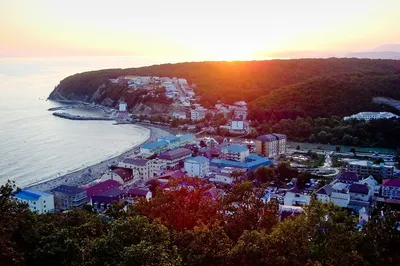 Фотографии Новомихайловского пляжа: встреча с природой