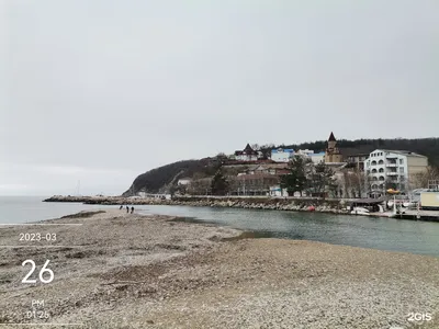 Фотографии Новомихайловского пляжа в хорошем качестве