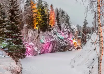 Зимняя сказка: Фотографии новогодней атмосферы в Карелии