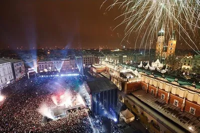 Польская красота Нового года на фотографиях