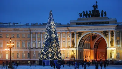 Изысканный Новый год: Фотографии Санкт-Петербурга