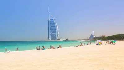 Пейзажные фото пляжей ОАЭ