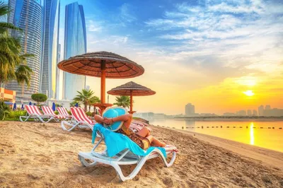 Фото пляжей ОАЭ в HD качестве