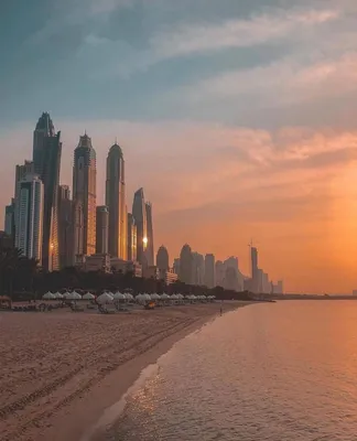 Фотографии пляжей ОАЭ: идеальное место для отдыха
