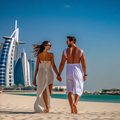 Откройте для себя уникальные пляжи ОАЭ через фотографии